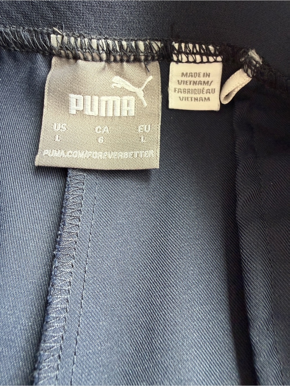 Puma Navy Blue Women's Golf Shorts - Picture 5 of 6